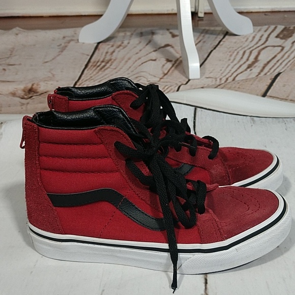 red vans size 1